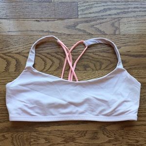 COPY - Lululemon free to be bra, two tone pink, sz 10